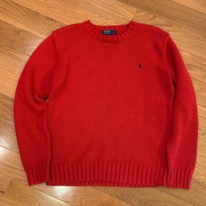 Red Polo Sweater